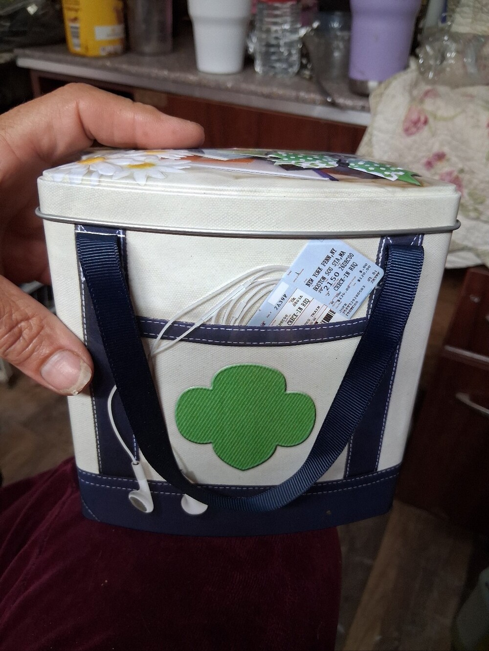 Girl Scout Purse Tin.